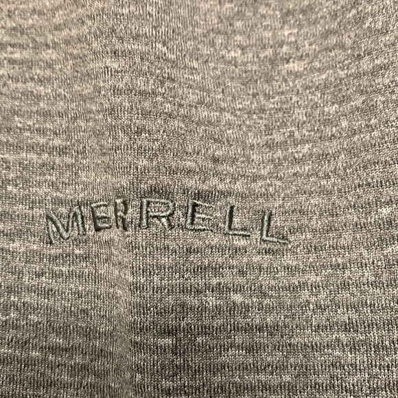 Merrell Gray Zipped Jacket Deep Pocket TravelCasual Light Washable Comfortable 👍 - Picture 4 of 8